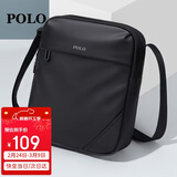 POLO单肩包男士耐磨斜挎包轻便iPad包竖款手机包运动挎包通勤单肩小包