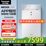 松下（Panasonic）新风系统壁挂式双向流通风换气家用新风机 全热交换器壁挂新风机 FV-RZ09VD2【智能除菌除异味】