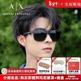 EMPORIO ARMANI阿玛尼太阳镜男驾驶墨镜明星同款太阳眼镜开车太阳镜 0AX4049SF-81828757磨砂黑
