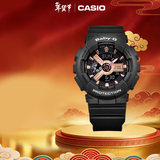 卡西欧（CASIO） BABY-G BA-110RG女士手表酷感潮流时尚运动手表防震防水【礼物】 BA-110XRG-1APR-酷黑