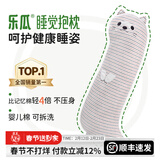 乐瓜睡觉抱枕玩偶女生夹腿抱枕长条靠枕床上靠垫等身靠背垫可拆洗 特大号大肥猫-灰咖110*29*19cm