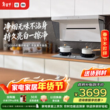 米家小米抽吸油烟机净烟机S1升白色S2以旧换新大吸力一级能效上门安装天然气【定时燃气灶套装】MJ05A