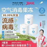 双博士PhDUO防流感甲流李斯特菌大肠杆菌除甲醛除醛果冻空气消毒凝胶 【40-80平】3大罐*248g（赠消杀喷雾*2+除醛喷雾*1）