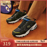 斯凯奇（Skechers）新年礼物冬季男鞋厚底增高老爹鞋软底舒适休闲鞋百搭运动鞋237145