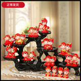 吉善缘 结婚礼物送新人朋友婚庆新婚礼物 纪念日礼品家居装饰工艺品摆件 幸福美满10款根雕【京送不刻字】