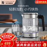 WMF福腾宝不锈钢 玻璃可调温电茶壶烧水壶保温茶壶电热水壶 1L