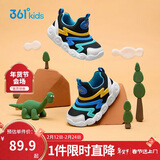 361°童鞋 儿童学步鞋春秋男女童软弹毛毛虫鞋运动宝宝鞋 黑24