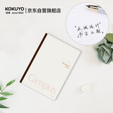 国誉(KOKUYO)无线装订本Campus笔记本子胶装本软抄本·空白纸 B5/60张/本 1本白色 WCN-CNB1639