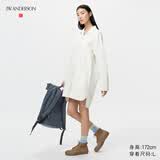 优衣库牛津纺衬衫式连衣裙/长袖女装合作款/裙子483822 30 浅米色 M