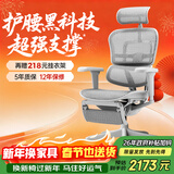 Ergonor保友金豪b雄鹰 人体工学椅 电脑椅 电竞椅办公椅子可躺老板椅 【金豪b雄鹰X】银白网+躺舒宝