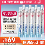 WELLDAY氧气瓶便携供氧器孕妇老人便携吸氧瓶高原旅游应急氧气罐1000ml*8