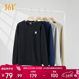 361°卫衣男装秋冬季长袖运动服休闲跑步圆领宽松上衣服652334801D-6
