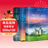 简爱+1984+傲慢与偏见（全英文版3册、扫码赠音频)课外读物 世界经典文学名著-昂秀外语书虫