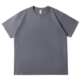 凡客诚品vancl 短袖T恤全棉圆领夏装男女同款 深灰 S （建议80-100斤）