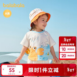 巴拉巴拉婴儿t恤宝宝上衣女童衣服男童短袖2025夏装可爱萌趣208225117201