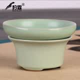 豹霖 茶漏汝窑茶漏功夫茶具配件茶叶滤茶器 陶瓷冰裂过滤网器 茶漏-紫砂（不锈钢滤网)
