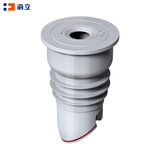 海立厨房下水道防臭封口神器卫生间洗衣机水管防溢水硅胶密封塞圈F40