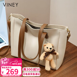 viney牛皮包包女包大容量托特包轻奢斜挎单肩包送生日情人节礼物女朋友
