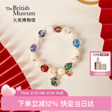 大英博物馆生日礼物东方梦境香灰琉璃景泰蓝葫芦手链手串送女生情人节礼物