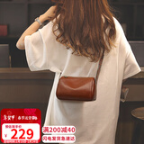 YUYULA牛皮包包女包斜挎包品牌洋气迷你单肩小包生日礼物轻奢送女友老婆