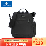EAGLE CREEK美国逸客休闲单肩斜挎包防水耐磨环保防盗IPAD包男女挎包礼物 黑色