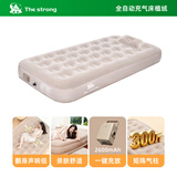 THE STRONG自动充气床垫户外露营家用打地铺防潮睡垫折叠加厚 单人加厚191*100*25cm 内置充气泵大功率