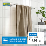 宜家（IKEA）GULVIAL古威尔浴巾吸水速干纯棉耐用浴巾成人柔软家用 浴巾浅粉色70x140cm 1条