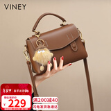 viney包包女包牛皮洋气剑桥包轻奢斜挎单肩包生日礼物品牌送女友老婆