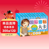 海润阳光 学习大卡 国际音标大卡 6-9岁儿童学前启蒙识字卡片幼儿园学前班认识基础汉字卡幼小衔接学前认知卡片幼儿启蒙识字早教卡片 儿童年货节送礼