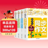小学生3年级同步作文+好词好句好段+分类作文+300字限字（全4册）班主任推荐作文书素材辅导三年级8-9岁适用作文大全