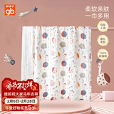 好孩子（gb）婴儿浴巾纯棉六层纱布浴巾新生婴儿洗澡大毛巾儿童浴巾6层纱布被