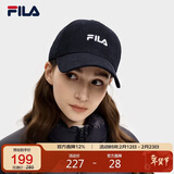FILA斐乐官方【易烊千玺同款】男女帽棒球帽时尚休闲帽子运动帽遮阳帽