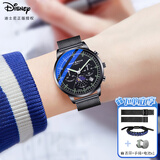 迪士尼（Disney）手表男款学生个性防水带日历石英表初高中生青少年男士手表开学