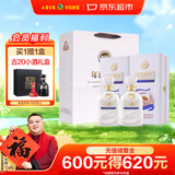 古井贡酒 年份原浆古20迪拜世博版 浓香型白酒 52度 500mL*2瓶 双瓶装