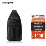 新秀丽（Samsonite）男士商务旅行时尚单肩包通勤运动休闲斜挎包新年情人节礼物 KO1