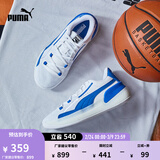 彪马（PUMA）赵继伟同款|透气网眼实战篮球鞋男女款运动鞋CLYDE194454 白-深蓝色-05 40