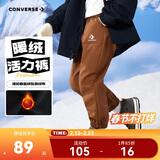匡威Convers男女童弹力抽绳长裤25年冬季新款儿童保暖亲肤休闲裤裤子