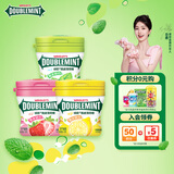 绿箭薄荷糖脆皮软心糖80g*3瓶 糖果休闲儿童零食口气清新糖