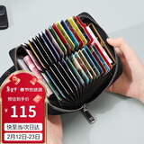 高尔夫（GOLF）卡包男士多卡位防盗刷银行卡片包大容量零钱包名片夹卡套礼盒装