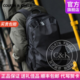 Colrtn Kwecr男士2026新款双肩包大容量背包防水旅行包书包轻便电脑包男包 CK大号黑色47*30*19