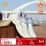 361°运动鞋女春季保暖网布轻便减震通勤休闲跑步鞋子女682232210-5