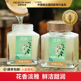 田野牧蜂洋槐花纯蜂蜜刺槐正宗水白蜜天然成熟真原蜜孕妇儿童可吃 【1盒】 470g*2瓶