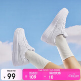 特步情侣男女板鞋小白鞋空军一号春夏透气耐磨百搭运动板鞋休闲鞋