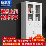 豫基恩 文件柜铁皮柜储物柜抽屉柜办公柜资料柜玻璃柜档案柜凭证柜柜子 中二斗器文件柜 0.6mm 【性价比款 三年质保】