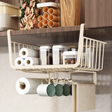 慕亚（MUYA）厨房置物架收纳神器家用橱柜内分层悬挂挂篮吊柜下挂架柜子收纳架