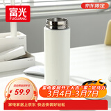 富光保温杯304不锈钢茶杯真空商务杯男女士保冷杯直身水杯子京东限定