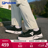 FILAFUSION 斐乐潮牌【章昊同款】男鞋厚底帆布鞋运动休闲鞋 黑/奶白-BG 45