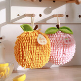 范爷家擦手巾挂式雪尼尔擦手球加厚超强吸水不掉毛多功能毛巾手帕运动