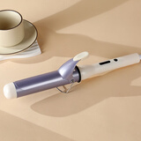 雅周（YAZHOU）卷发棒大卷女大波浪负离子卷发器40mm大号大波浪刘海电卷发棒烫发卷发器 紫色40mm直径