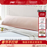 安睡宝（SOMERELLE） 全棉A类抗菌枕头进口七孔纤维枕芯酒店护颈椎枕睡眠枕靠枕可水洗 双人情侣枕（送枕套）48*150 单只 一只装